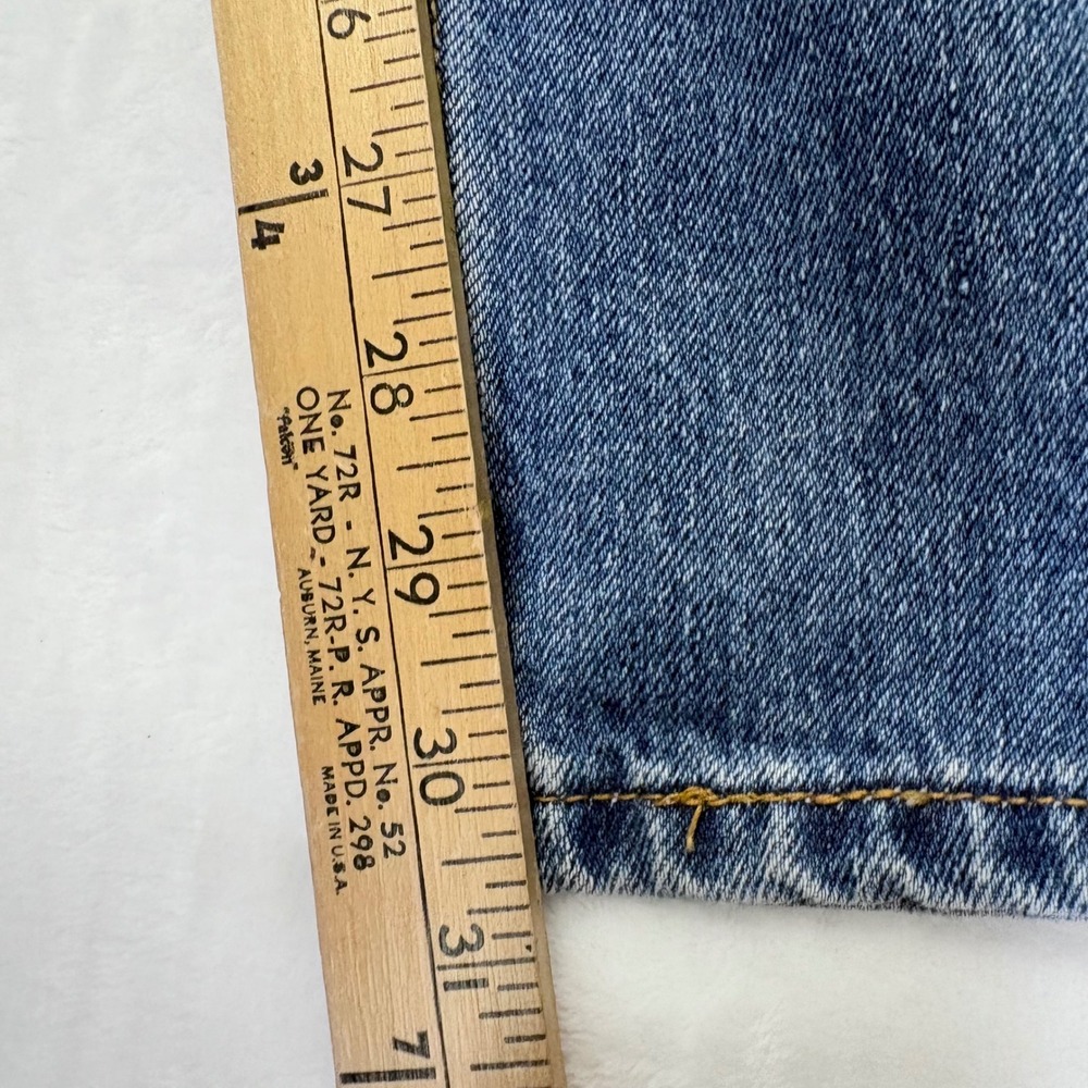 Levis 550 Relaxed Fit Tapered Leg Blue Denim Jeans Mens 34x32 Medium Wash - Picture 4 of 9